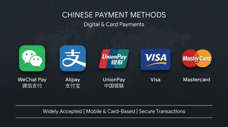 九一视频支持的支付方式包括微信支付、支付宝、银联、信用卡和借记卡